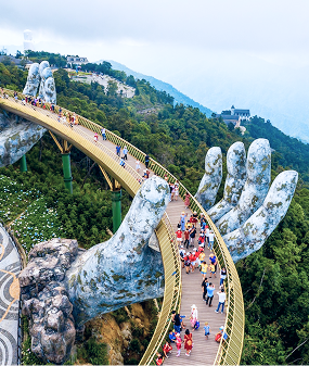 Ba Na Hills – Golden Hand Bridge
