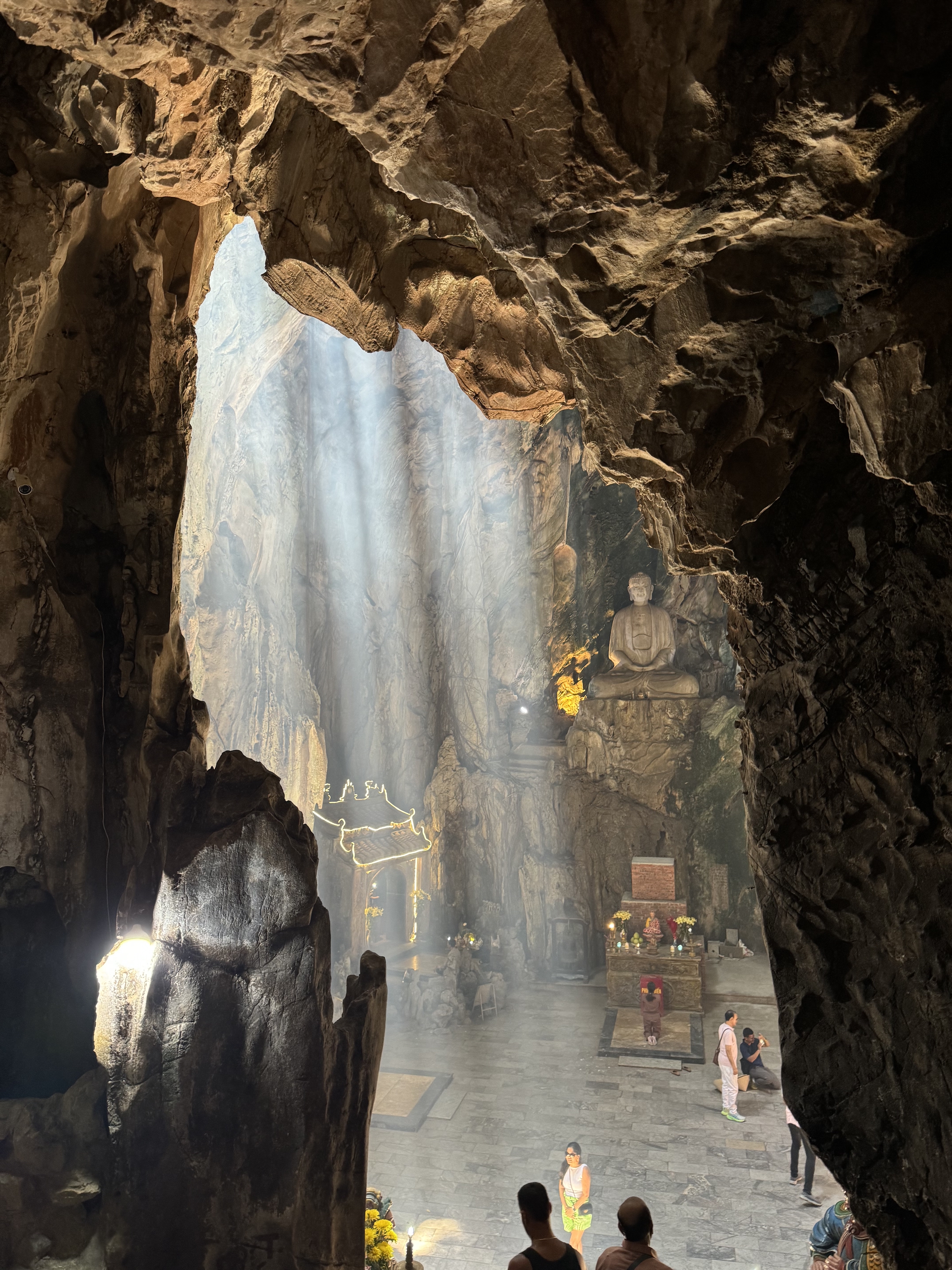 From cruise ship: Amazing Marble Mountains and Monkey Mountain